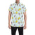 Bird Sweet Themed Print Pattern Men's Short Sleeve Button Up Shirt