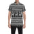 Llama Aztec Style Pattern Print Design 01 Men's Short Sleeve Button Up Shirt