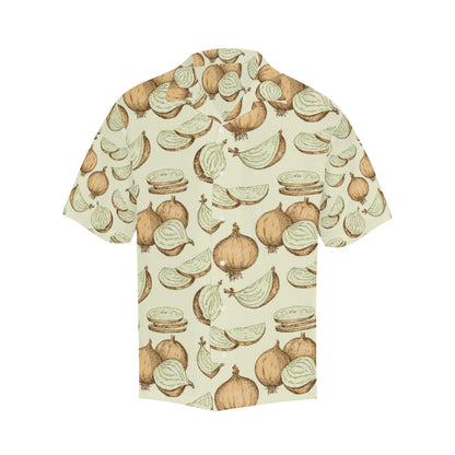 Onion Pattern Print Design A02 Men's Hawaiian Shirt