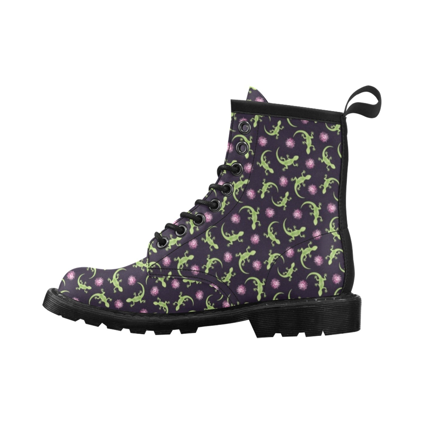 lizard Print Design LKS402 Women's Boots