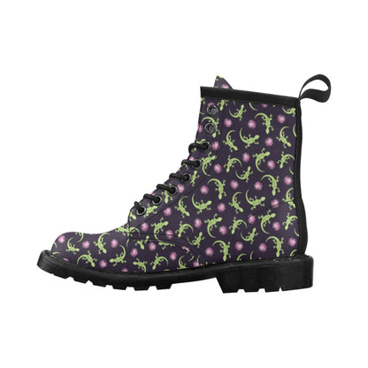 lizard Print Design LKS402 Women's Boots