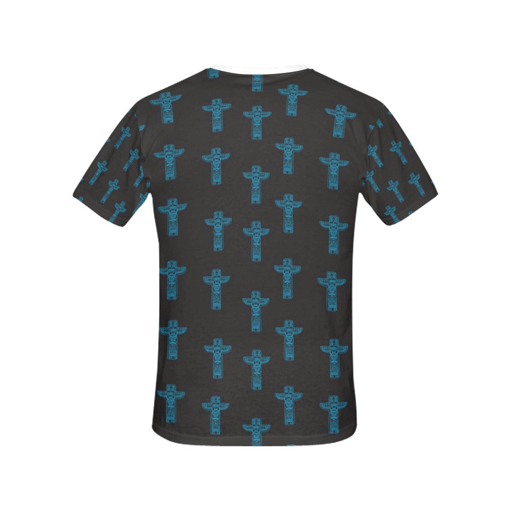 Totem Print Design LKS304 Women's  T-shirt
