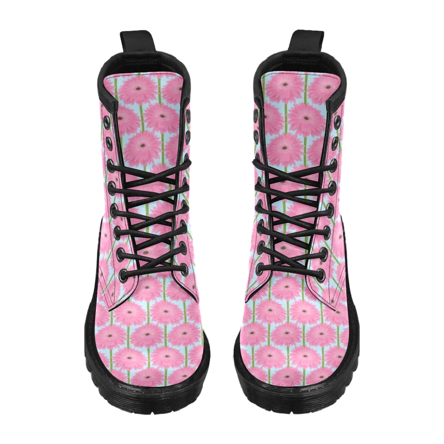 Gerberas Pattern Print Design GB01 Women's Boots