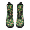 Hibiscus Pattern Print Design HB05 Women's Boots