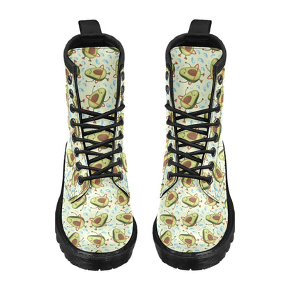 Avocado Pattern Print Design AC02 Women's Boots