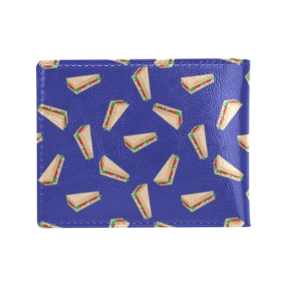Sandwich Print Design LKS303 Men's ID Card Wallet