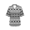 Aztec Pattern Print Design 08 Women's Hawaiian Shirt