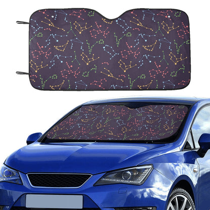 Zodiac Print Design LKS301 Car front Windshield Sun Shade