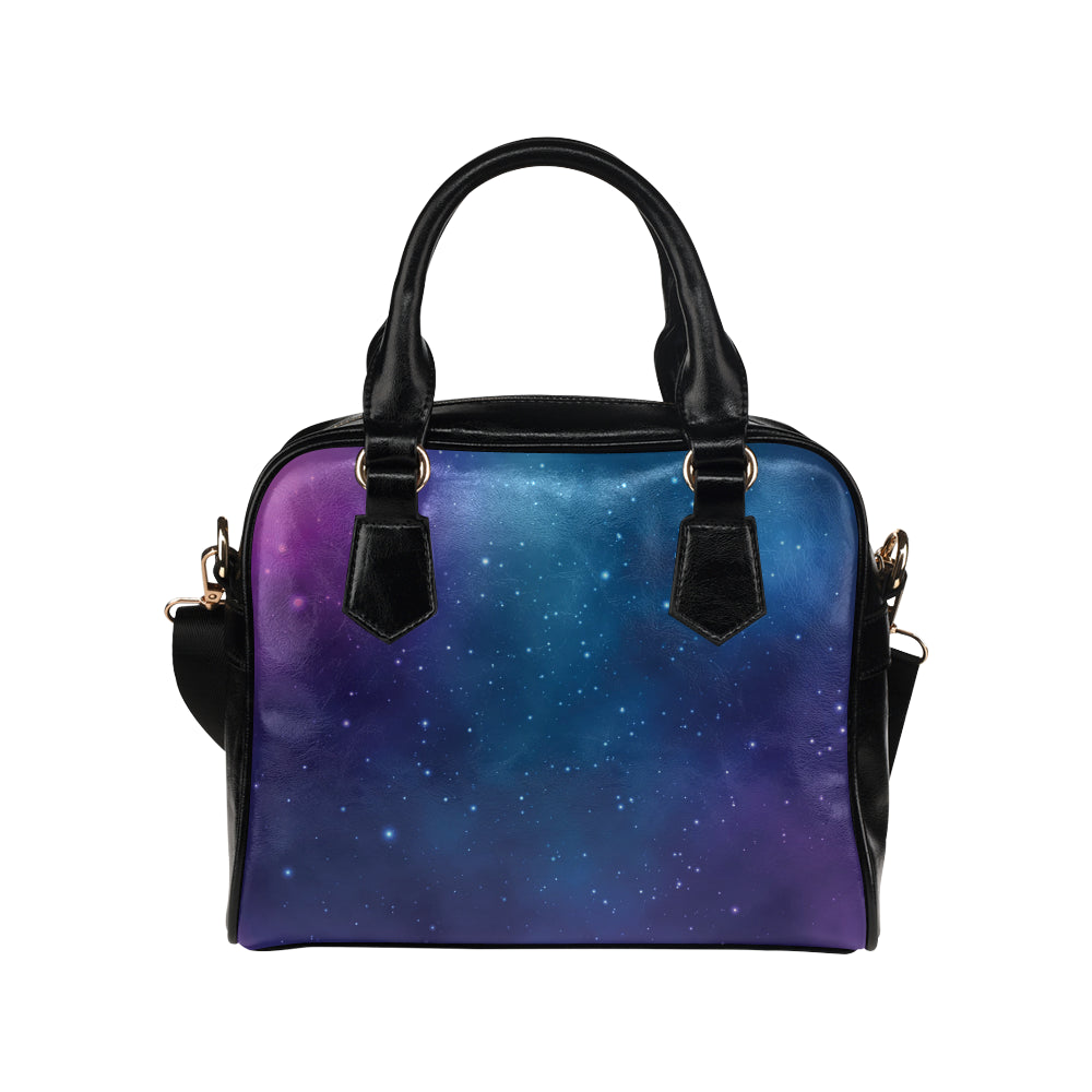 Nebula Pattern Print Design A01 Shoulder Handbag