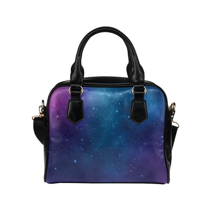 Nebula Pattern Print Design A01 Shoulder Handbag