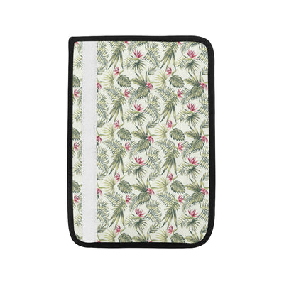 Bird Of Paradise Pattern Print Design 04 Car Seat Belt Cover