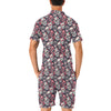 Sugar Skull Print Design LKS303 Men's Romper