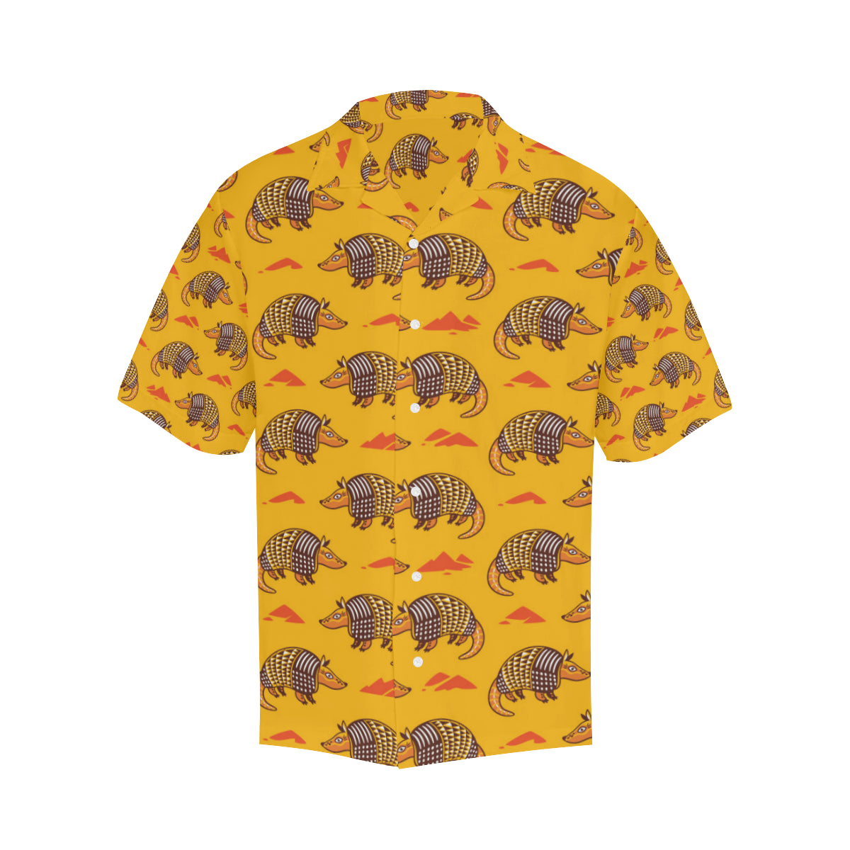 Armadillo Pattern Print Design 03 Men's Hawaiian Shirt