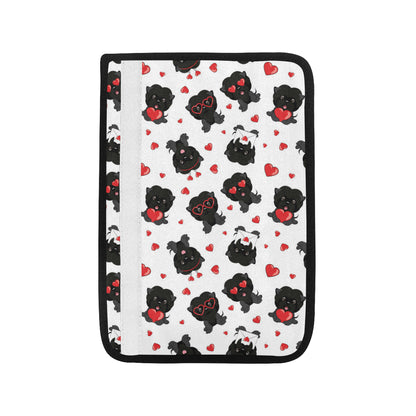 Affenpinscher Pattern Print Design 01 Car Seat Belt Cover