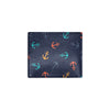 Anchor Pattern Print Design 05 Men's ID Card Wallet