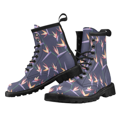 Bird Of Paradise Pattern Print Design BOP015 Women's Boots