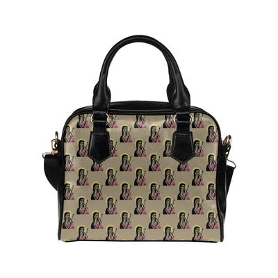 Christian Pattern Print Design 04 Shoulder Handbag