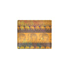 Elephant Aztec Men's ID Card Wallet