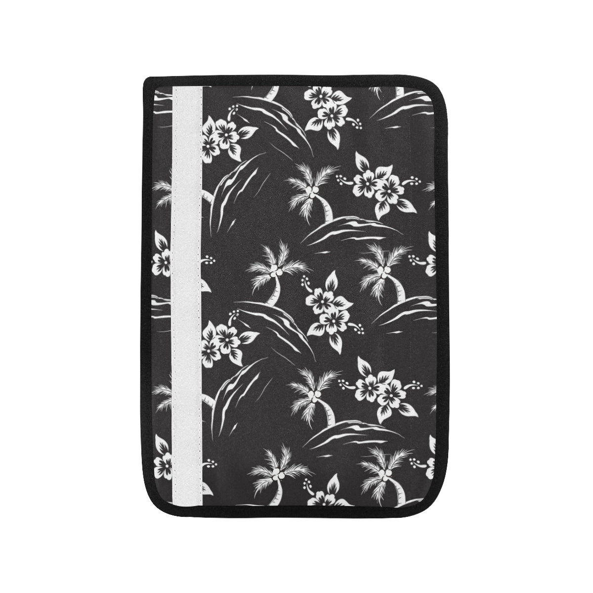 Palm Tree Pattern Print Design PT02 Car Seat Belt Cover