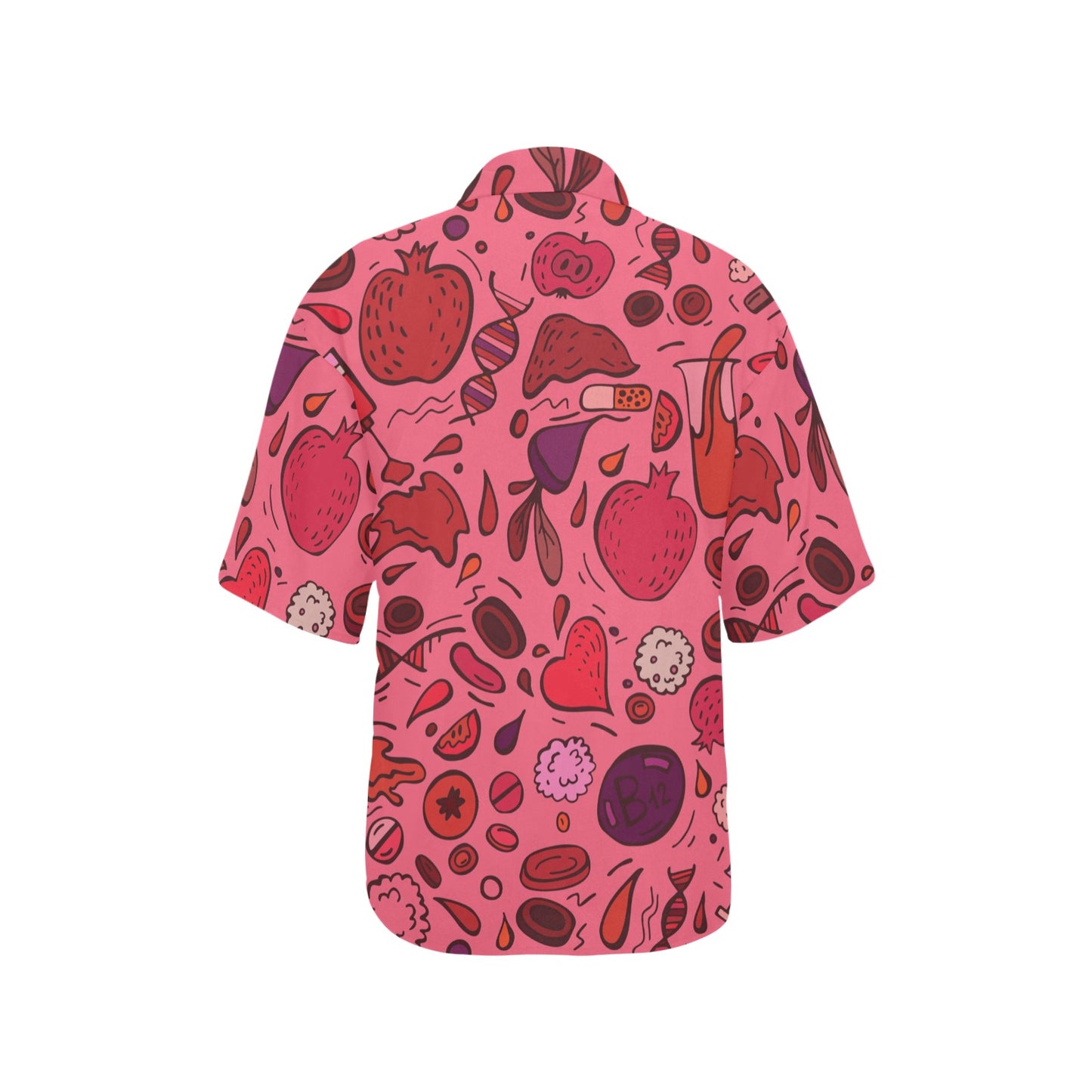 Phlebotomist Pattern Print Design A01 Women's Hawaiian Shirt