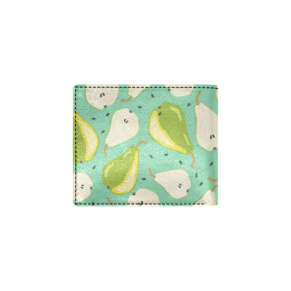 Pear Pattern Print Design PE04 Men's ID Card Wallet