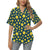 Smiley Face Emoji Print Design LKS301 Women's Hawaiian Shirt