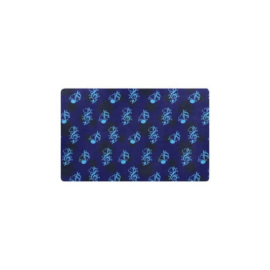 Music note Pattern Print Design A04 Kitchen Mat
