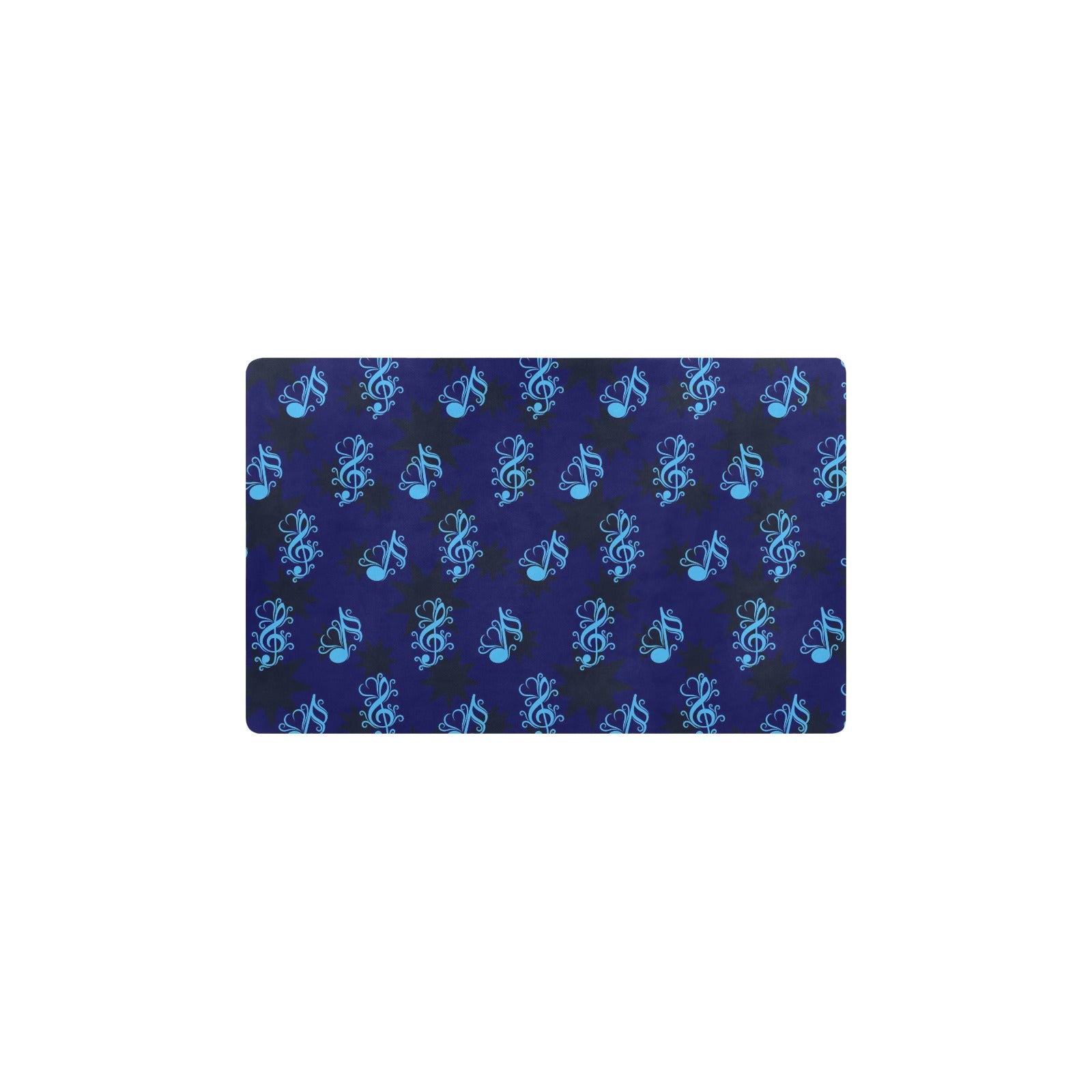 Music note Pattern Print Design A04 Kitchen Mat