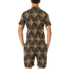 Sun Moon mandala Third eye Men's Romper