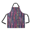 Line Tribal Aztec Apron with Pocket