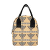 Native American Eagle Pattern Insulated Lunch Bag