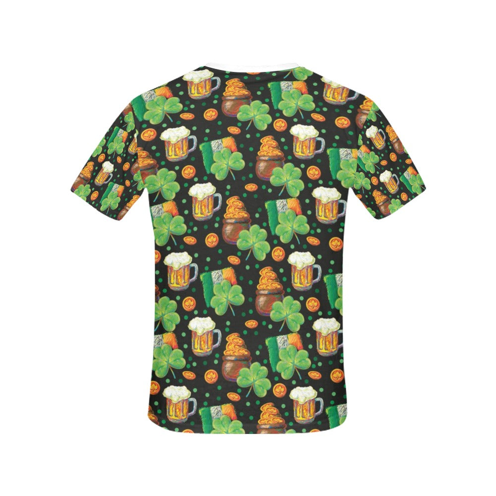 St Patricks Day Print Design LKS303 Women's  T-shirt