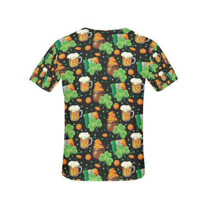 St Patricks Day Print Design LKS303 Women's  T-shirt