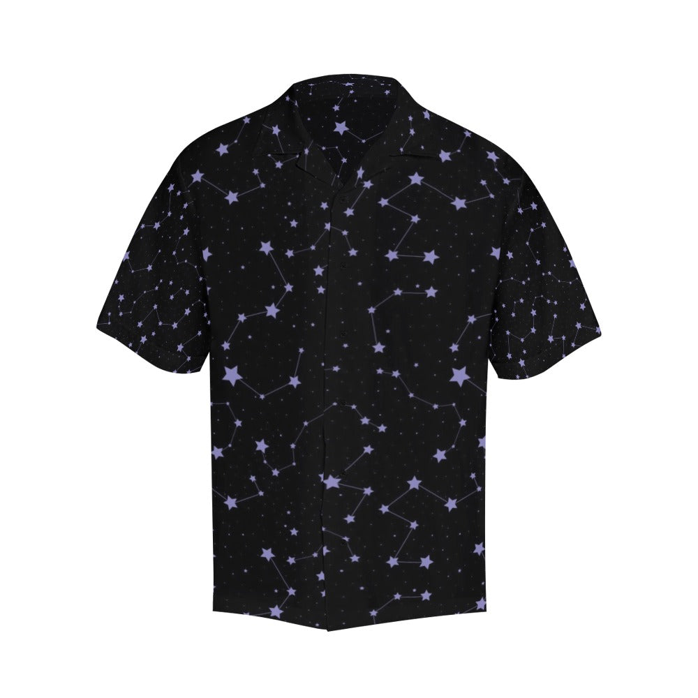 Star Print Design LKS303 Men's Hawaiian Shirt