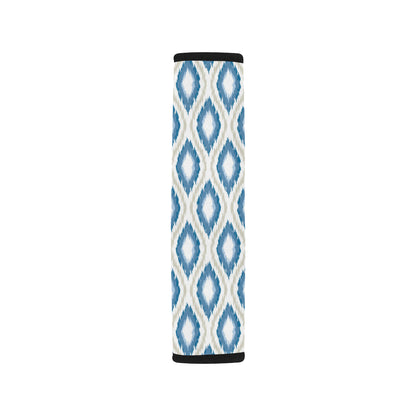 Ikat Pattern Print Design 02 Car Seat Belt Cover