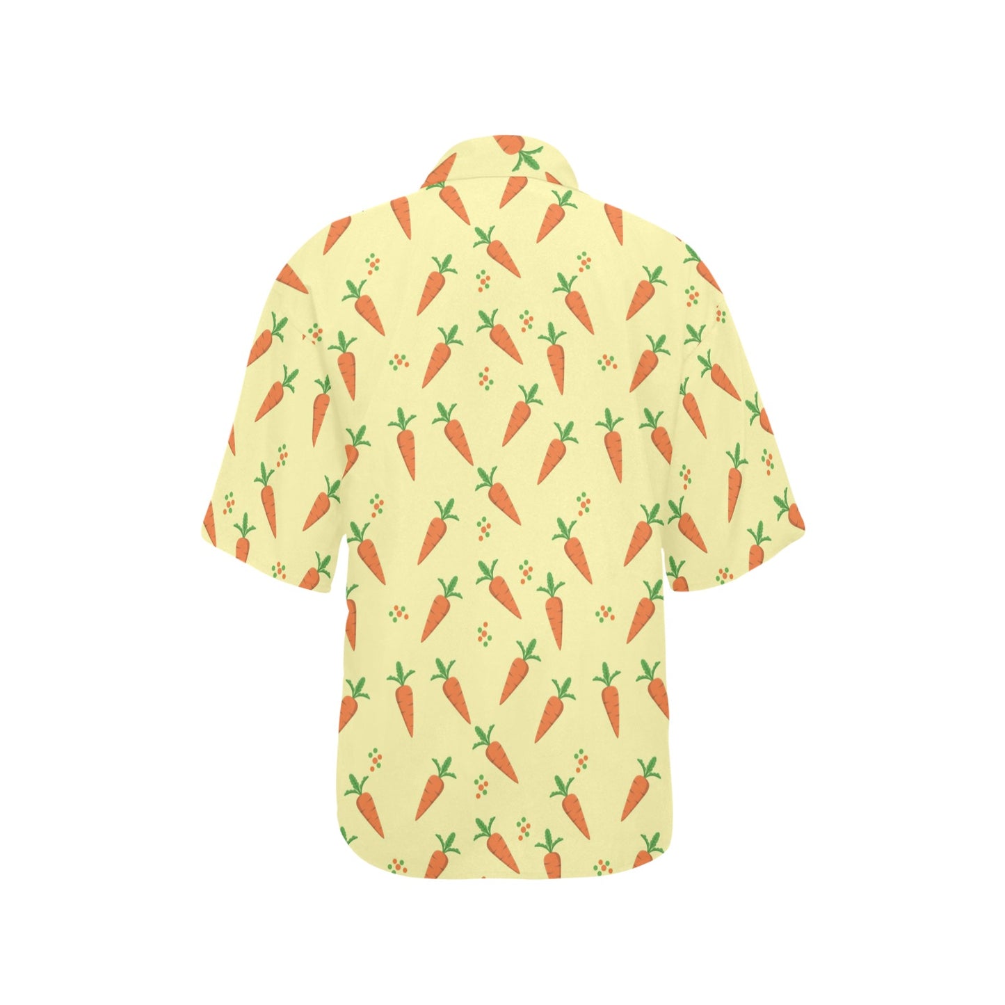 Carrot Pattern Print Design 04 Women's Hawaiian Shirt