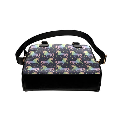 Rainbow Pattern Print Design A05 Shoulder Handbag