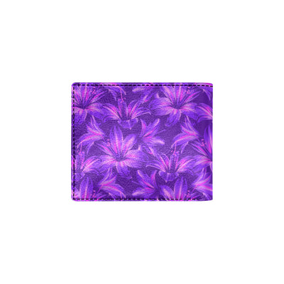 Amaryllis Pattern Print Design AL03 Men's ID Card Wallet