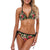 Poinsettia Pattern Print Design POT05 Bikini