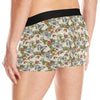 Butterfly Flower Pattern Print Design 06 Men's Boxer Briefs