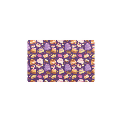 Cake Pattern Print Design 05 Kitchen Mat