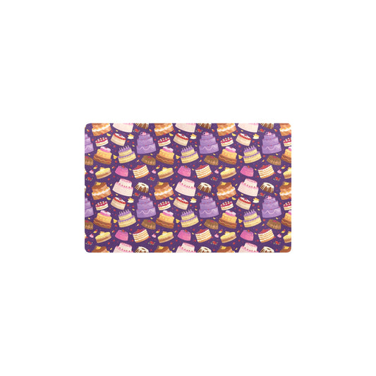 Cake Pattern Print Design 05 Kitchen Mat