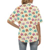 Camper Pattern Print Design 06 Women's Hawaiian Shirt