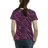 Zebra Pink Print Design LKS304 Women's  T-shirt