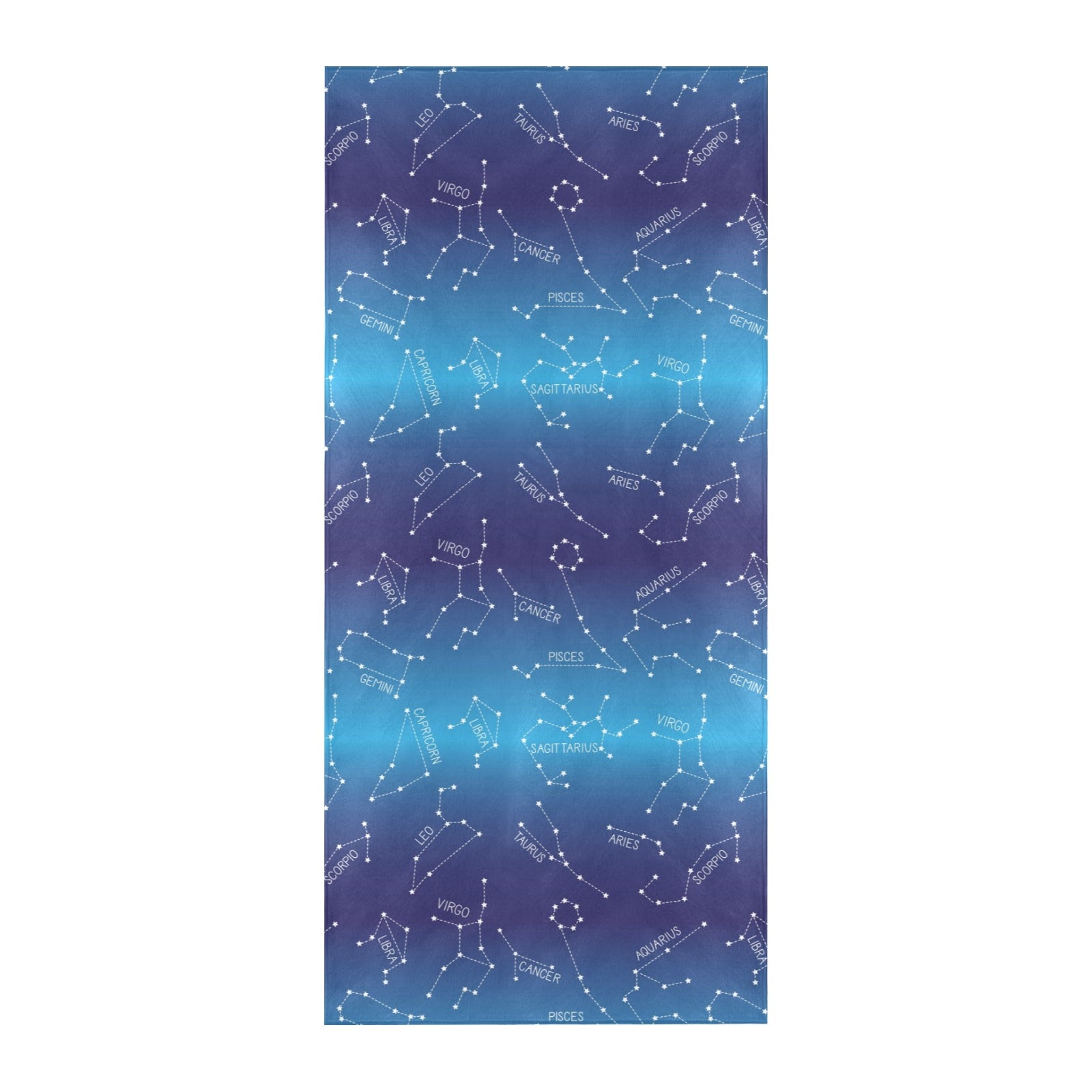 Virgo Print Design LKS302 Beach Towel 32" x 71"