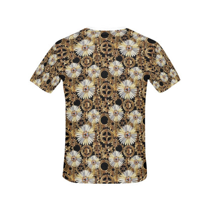 Steampunk Print Design LKS305 Women's  T-shirt