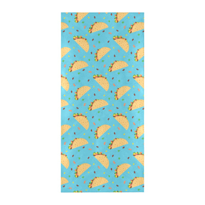 Taco Print Design LKS303 Beach Towel 32" x 71"