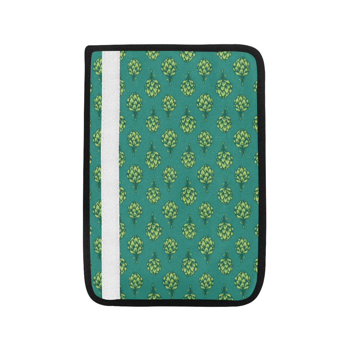 Artichoke Pattern Print Design 04 Car Seat Belt Cover