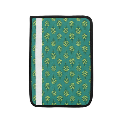 Artichoke Pattern Print Design 04 Car Seat Belt Cover