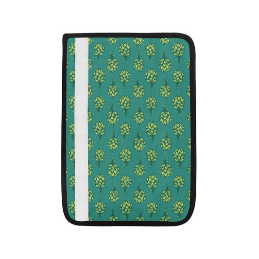 Artichoke Pattern Print Design 04 Car Seat Belt Cover